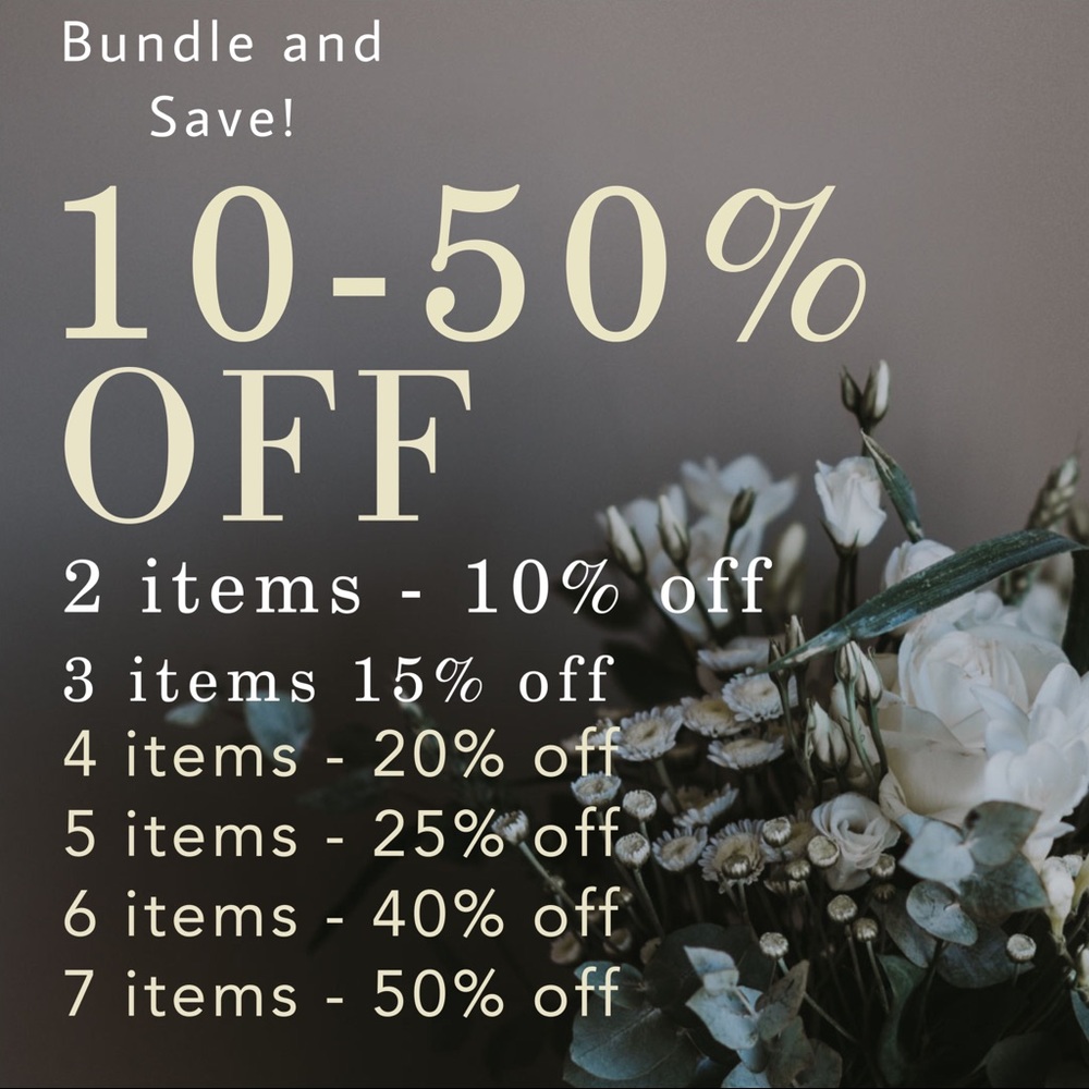 Bundle and Save time!